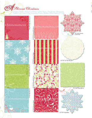 Rhonna Christmas Patterned Papers